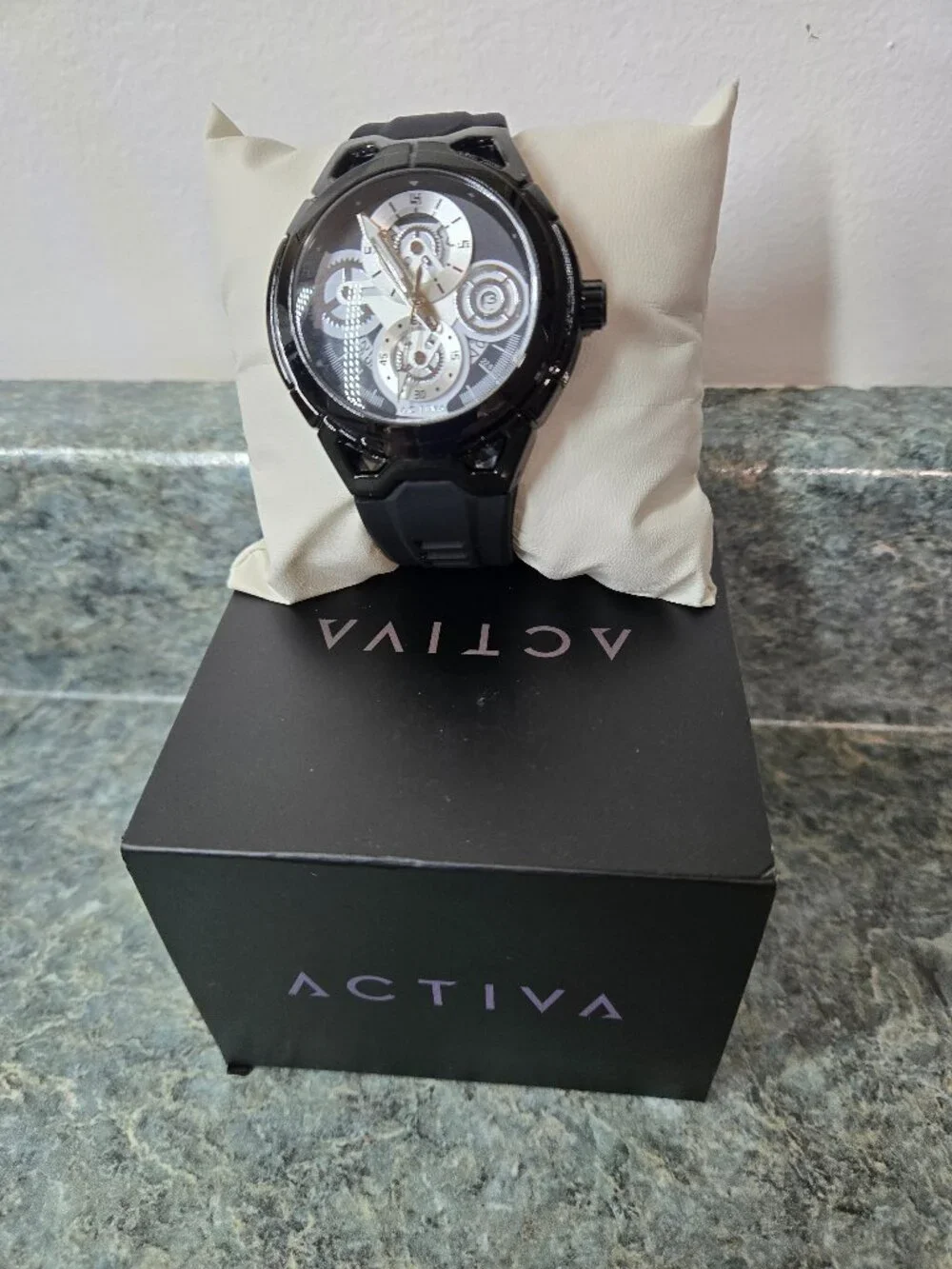 Activa x Invicta Drift X Men's Quartz Watch ACW9349-003 – Black Skeleton Dial